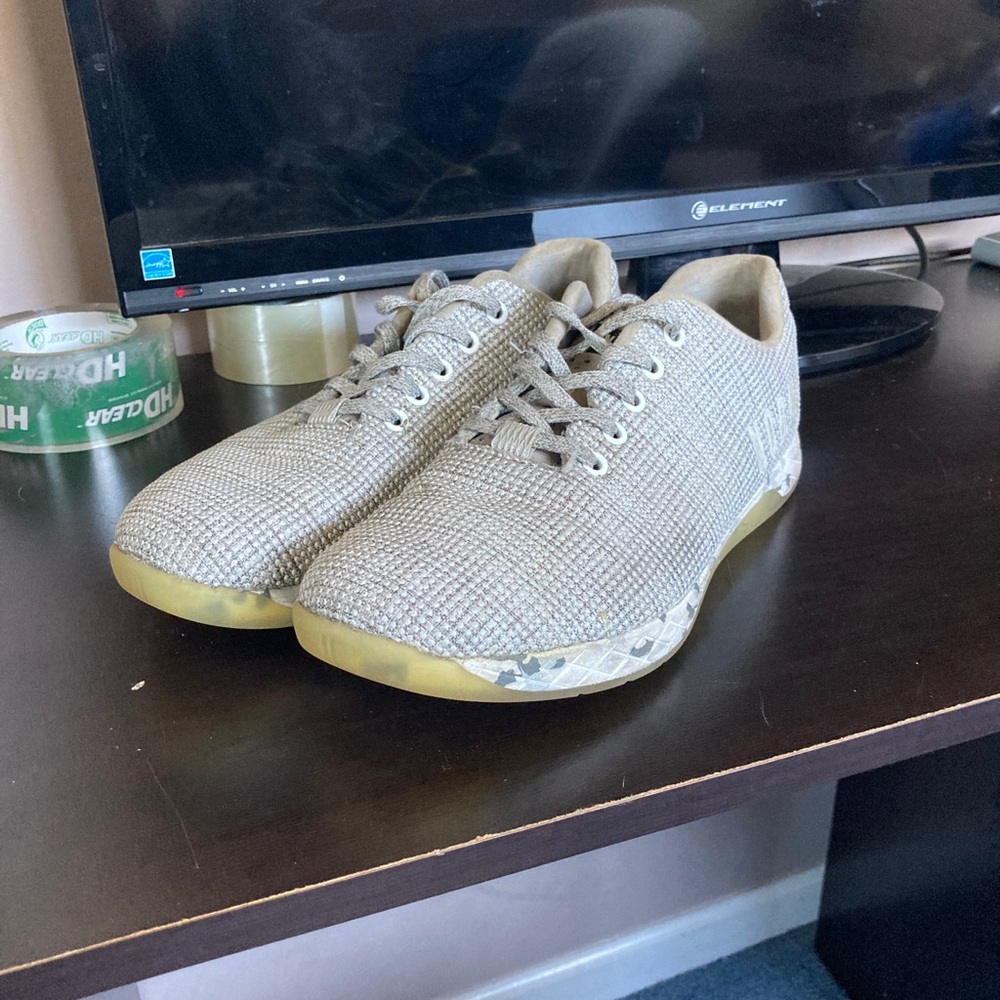 NoBull Project White Heather Trainers
